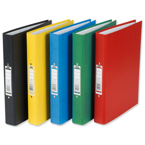 Concord Classic Ring Binder 2 O-Ring Capacity 25mm A4 Assorted Ref C82150 [Pack 10]