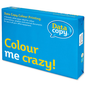 Data Copy Colour Printing Paper FSC 200gsm A4 White Ref 5250 [125 Sheets]