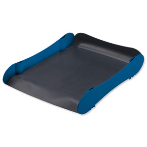 Avery Infinity Letter Tray Wave-design Back-tilted Base Blue and Grey Ref INF1BG