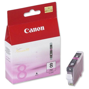 Canon CLI-8PM Inkjet Cartridge Page Life 7050pp Photo Magenta Ref 0625B001 Ident: 795C