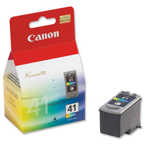Canon CL-41 Inkjet Cartridge Page Life 308pp Colour Ref 0617B001 Ident: 795H