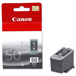 Canon PG-50 Inkjet Cartridge Page Life 510pp Black Ref 0616B001