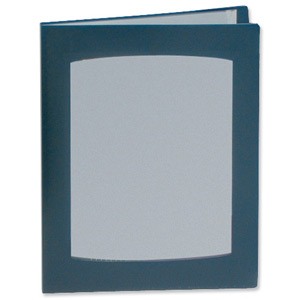 Rexel Clearview Display Book 24 Pockets A4 Blue Ref 10320BU