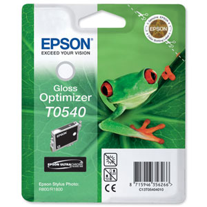 Epson T0540 Inkjet Cartridge Frog Page Life 400pp Gloss Optimiser Ref C13T05404010