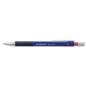 Staedtler 775 Mars Micro Automatic Pencil with Rubber Grip and Cushioned 0.7mm Lead Ref 775-07 [Pack 10]