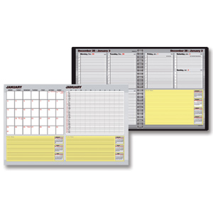 Dataday Dayminder 2012 Weekly Appointments Book with 3-Year Monthly Calendar Ref 78-777U-05