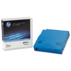 Hewlett Packard [HP] LTO-5 Ultrium Data Tape Cartridge RW 190-240MB/s 1.6-3TB Ref C7975A