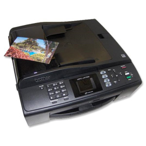 Brother MFC-J415W Colour Multifunction Flatbed Inkjet Printer Ref MFCJ415WZU1