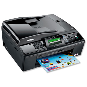 Brother MFC-J615W Colour Multifunction Flatbed Inkjet Printer Ref MFCJ615WU1