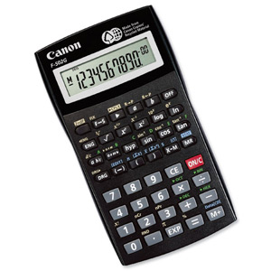 Canon F-502G Calculator Scientific Battery-power 10/2 Digit Black Ref 3497B004AA