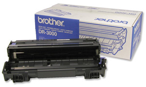 Brother Laser Drum Unit Page Life 20000pp Black Ref DR3000