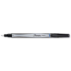 Sharpie Fineliner Pen Ultrafine 0.8mm Tip 0.4mm Line Blue Ref S0921690 [Pack 12]