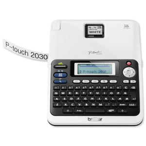 Brother P-Touch 2030VP Labelmaker 4 Fonts 5 Sizes for Labels 3.5/6/9/12/18mm Ref PT-2030