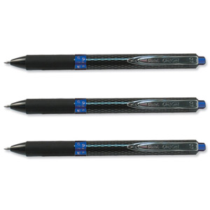 Pentel OH Gel Retractable Ball Pen Tip 0.7mm Line Width 0.35mm Blue Ref K497-C [Pack 12]