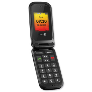 Doro PhoneEasy Mobile Phone 409gsm 10 Speed Dials Standby 280Hrs Talktime 240min Ref PhoneEasy409g
