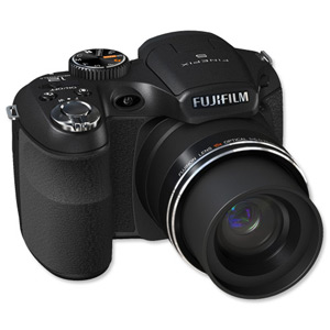 Fujifilm Finepix S1600 Digital Camera 12MP 15x Optical Zoom Wide Angle SDHC 3.0in LCD Ref P10NC02450A