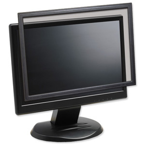 3M Privacy Screen Protection Filter Anti-glare Framed Desktop Lightweight LCD CRT 17in Black Ref PF317