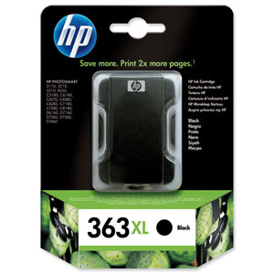 Hewlett Packard [HP] No. 363 Inkjet Cartridge Page Life 800pp Black Ref C8719EE Ident: 812H