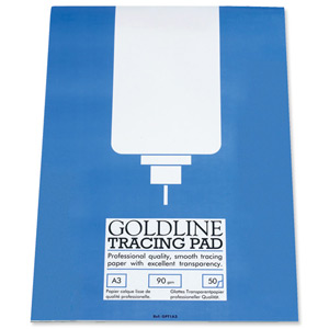 Professional Tracing Pad 90gsm 50 Sheets A3