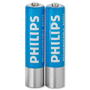 Philips LFH9154 Rechargeable Batteries for Pocket Memo NiMH AAA 1.2V Ref LFH9154