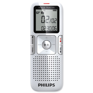 Philips LFH612 Digital Voice Tracer Dictation Machine USB MP3 4 Modes IGB 275Hrs Ref LFH612