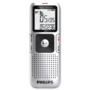 Philips LFH652 Digital Voice Tracer Dictation Machine USB 6 Modes 2GB 565Hrs Ref LFH652