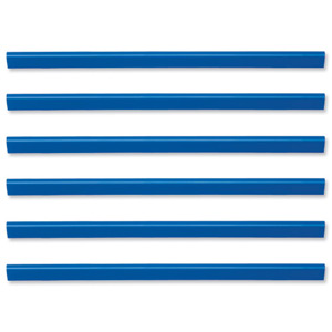 Durable Slide Binders A4 Capacity 9mm Blue Ref 3054/06 [Pack 100]