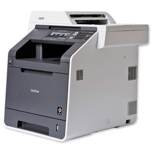 Brother Colour Laser Multifunction Printer Duplex Network 28ppm 600dpi A4 Ref DCP-9270CDN