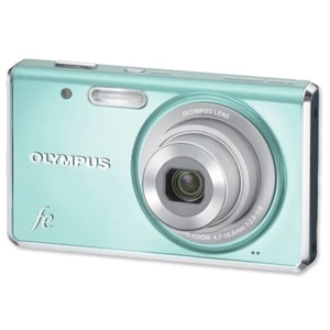 Olympus FE4040 Digital Camera SD SDHC 2.7in LCD 4x Optical Zoom 14MP Blue Ref N3837992