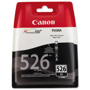Canon CLI-526BK Inkjet Cartridge Page Life 2185pp Black Ref 4540B001