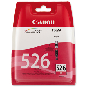 Canon CLI-526M Inkjet Cartridge Page Life 437pp Magenta Ref 4542B001