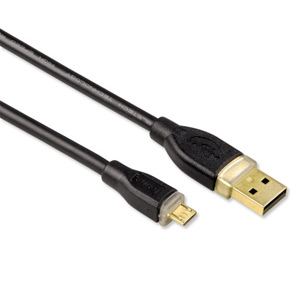 Hama USB Cable Type A - Micro B 1.8m Ref 78419