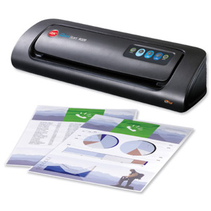 GBC Quickstart H320 Laminator for Sizes ID-A3 2x125micron 3.5kg W400xD173xH117mm Ref 4400093