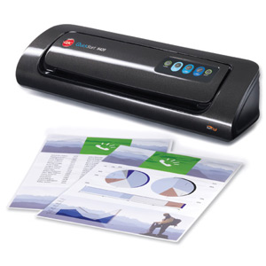 GBC Quickstart H420 Laminator for Sizes ID-A3 2x175micron 3.5kg W400xD173xH117mm Ref 4400094