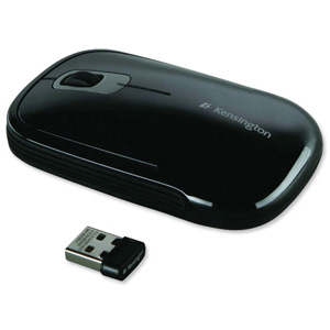 Kensington SlimBlade Optical Mouse Nano Receiver Thin Profile Black Ref K72334EU