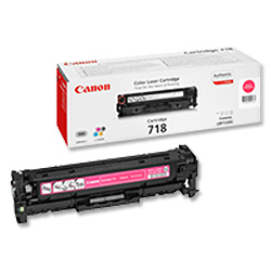 Canon CRG-718M Laser Toner Cartridge Page Life 2900pp Magenta Ref 2660B002