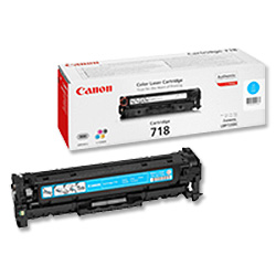 Canon CRG-718C Laser Toner Cartridge Page Life 2900pp Cyan Ref 2661B002