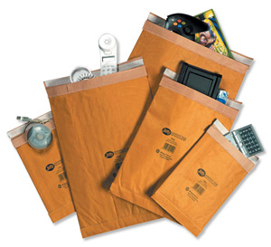 Jiffy Padded Bag Envelopes No.3 Brown 195x343mm Ref JPB-3 [Pack 100]
