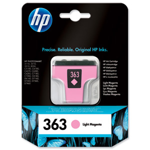 Hewlett Packard [HP] No. 363 Inkjet Cartridge Page Life 350pp 4ml Light Magenta Ref C8775EE-ABB Ident: 812H