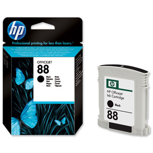 Hewlett Packard [HP] No. 88 Inkjet Cartridge Page Life 850pp 20.5ml Black Ref C9385AE Ident: 811A