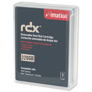Imation RDX Hard Disk Drive Cartridge 2.5in SATA 320GB [for Docking Station] Ref i27428