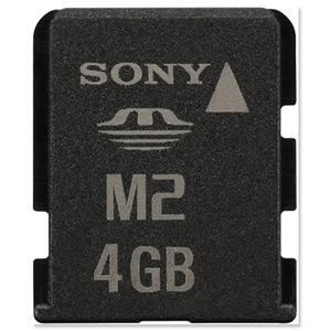 Sony Flash Memory Stick Micro M2 Compatible with Sony Ericsson Phone Capacity 4GB Ref INM24G