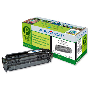 Armor Laser Toner Cartridge Page Life 3500pp Black [for HP CC530A] Ref K15132