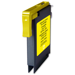 Armor Compatible Inkjet Cartridge Page Life 750pp Yellow [Brother LC980/1100HY Equivalent] Ref K12447