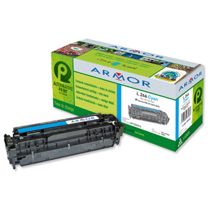 Armor Laser Toner Cartridge Page Life 2800pp Cyan [for HP CC531A] Ref K15133