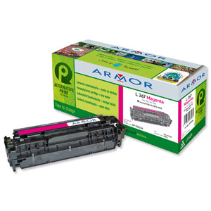 Armor Laser Toner Cartridge Page Life 2800pp Magenta [for HP CC533A] Ref K15134