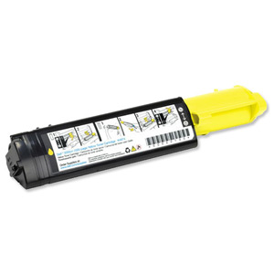 Dell No. K4974 Laser Toner Cartridge Page Life 4000pp Yellow [for 3100] Ref 593-10063