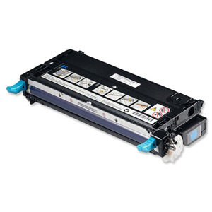 Dell No. RF012 Laser Toner Cartridge Page Life 4000pp Cyan Ref 593-10166 Ident: 801I