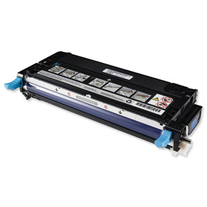 Dell No. PF029 Laser Toner Cartridge High Capacity Page Life 8000pp Cyan Ref 593-10171