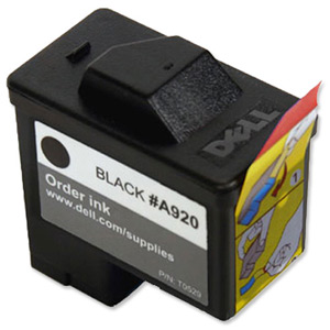 Dell No. T0529 Inkjet Cartridge Black Ref 592-10039